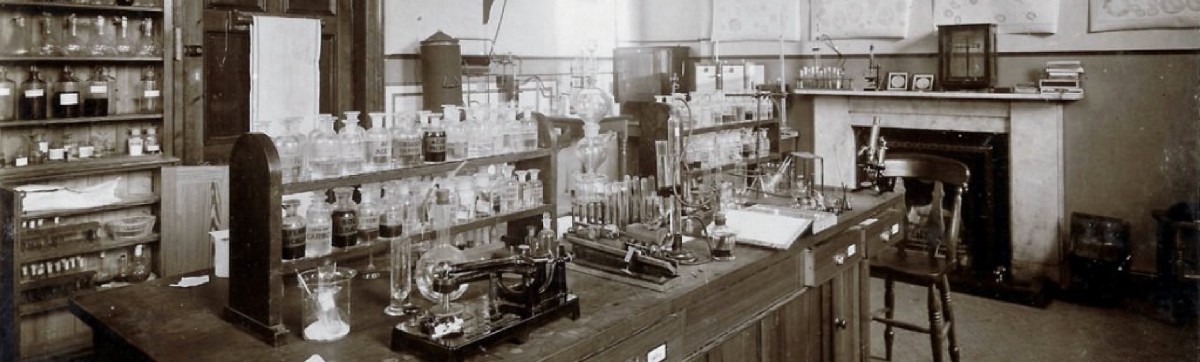 Historic 19th Century science lab